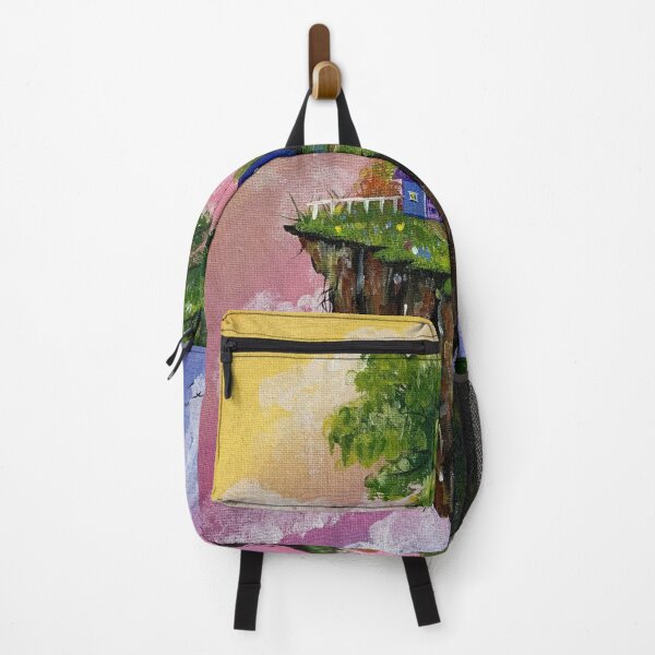 Item preview, Flying Island house - Acrylic Painting designed and sold by HuyN95.