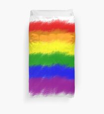 Gay Pride Flag Duvet Cover