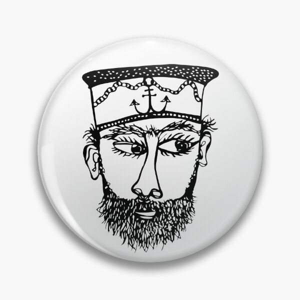 Item preview, Captain Vlad - from the Salty Sea Captains Series designed and sold by Anne Gee.