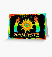 Namaste Greeting Card