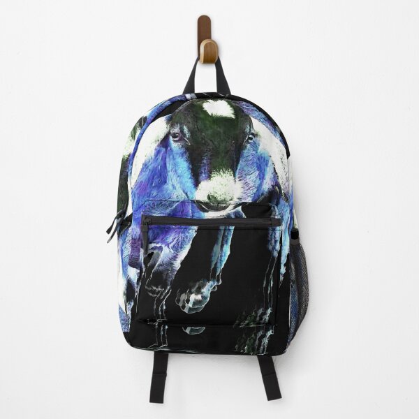 Item preview, Goat Pop Art - Blue - Sharon Cummings designed and sold by Sharon Cummings Art.