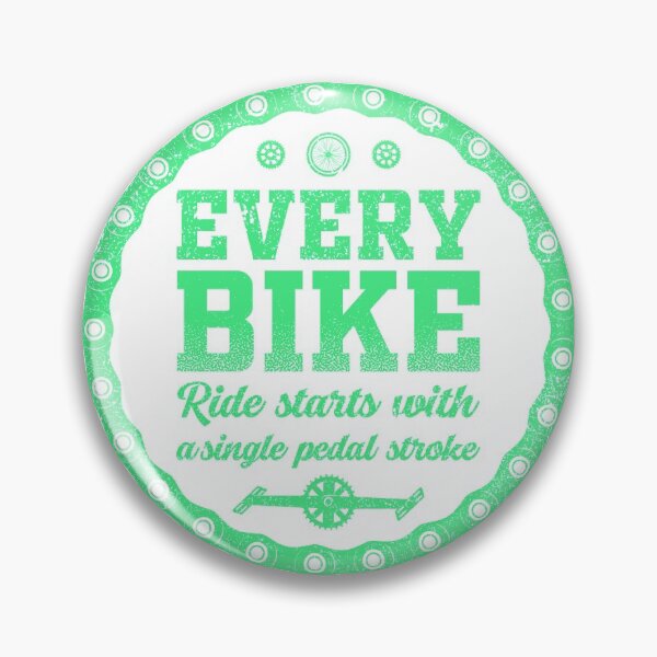 Artikelvorschau, Jede Radtour beginnt mit einem einzigen Pedalhub. entworfen und verkauft von Rima Amin.