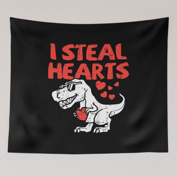 Item preview, I Steal Hearts Loveasaurus designed and sold by hibamouafak.