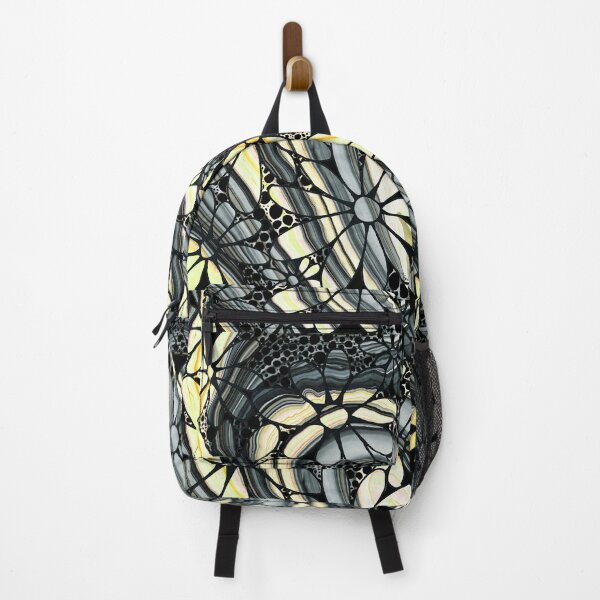 Item preview, Marbled - Gray And Yellow Flower Art By Sharon Cummings designed and sold by Sharon Cummings Art.