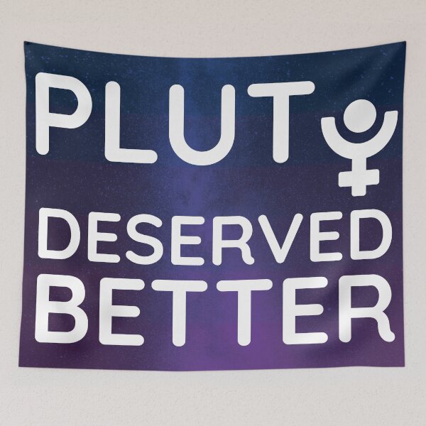 Item preview, Pluto deserved better - Back in my day we had nine planets designed and sold by ColoredRatio.