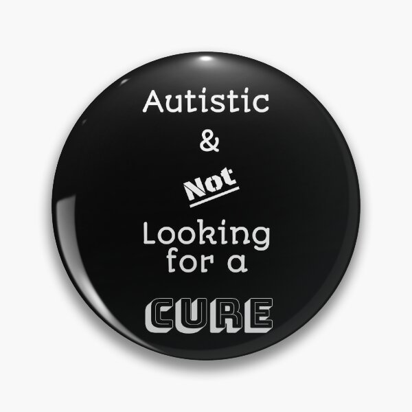 Item preview, Autistic Anti Cure (No Bliss)  designed and sold by GladBlackLamb.