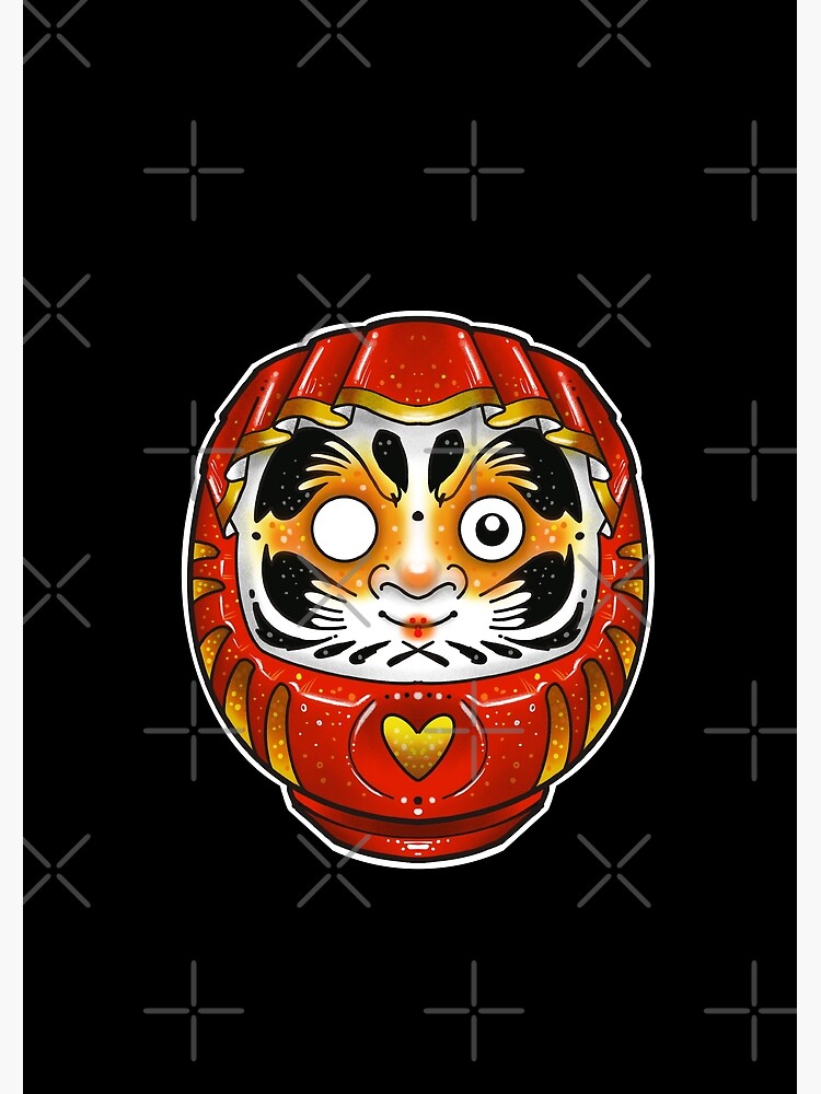 Personalized Red Jumbo Daruma Doll - We Love Daruma