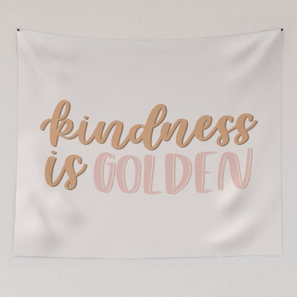 Item preview, Kindness is Golden designed and sold by MadeByMeera.