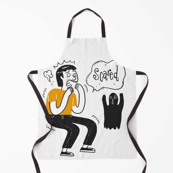 Item preview, A man scared of ghost designed and sold by huza.