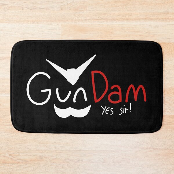 Item preview, Gundam Yes Sir! Mustache! designed and sold by deveerei.