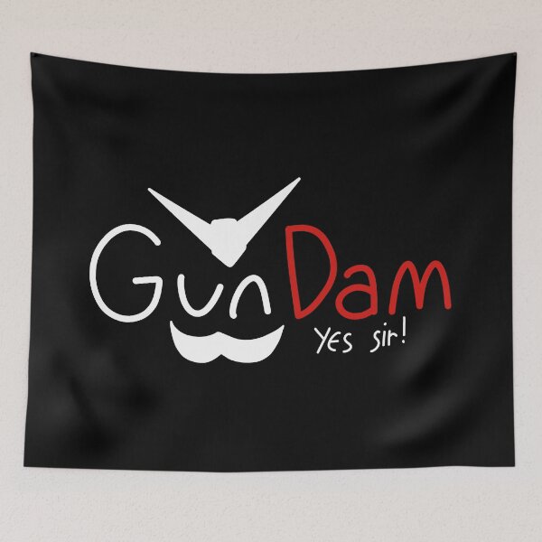 Item preview, Gundam Yes Sir! Mustache! designed and sold by deveerei.