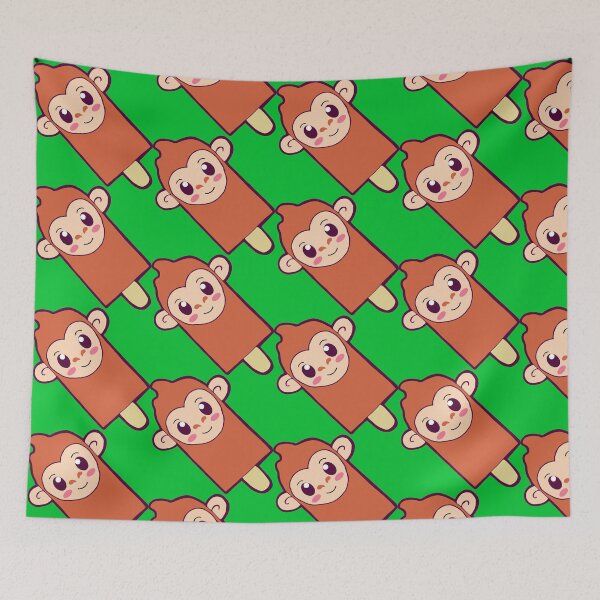 Item preview, monkey popsicle designed and sold by Dreamartic.