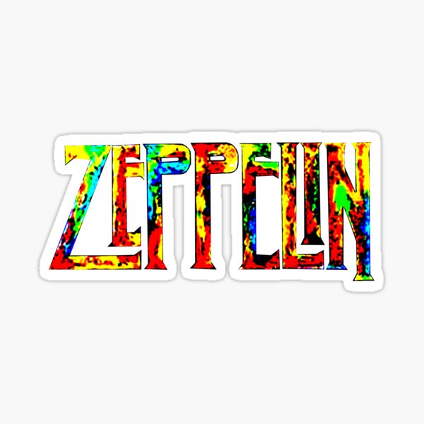 art de Zeppelin Sticker