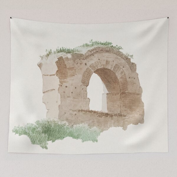 Item preview, Ruin of an Italian Aqueduct in Rome designed and sold by redoARTstore.