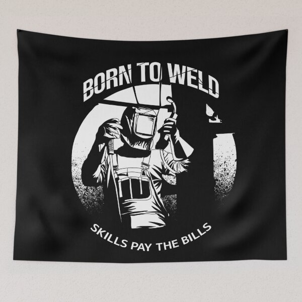 Item preview, Born To Weld Skills designed and sold by damnoverload.