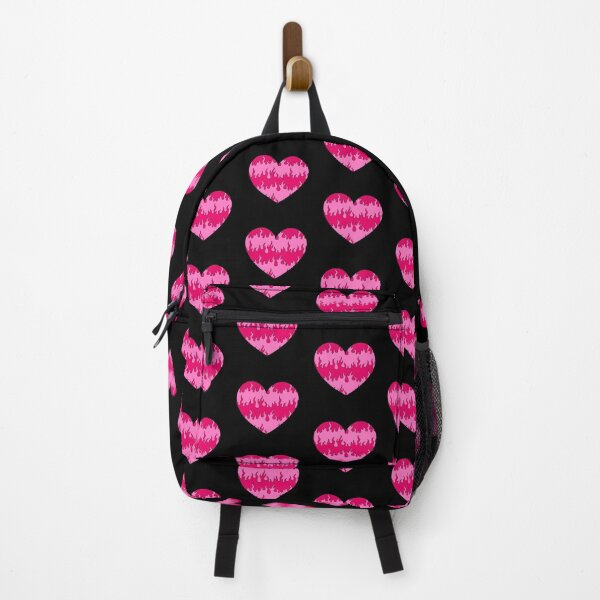 Item preview, Pink flame heart designed and sold by hanameda.