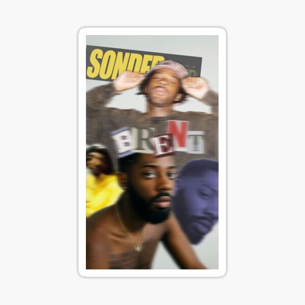 Brent Faiyaz Sticker