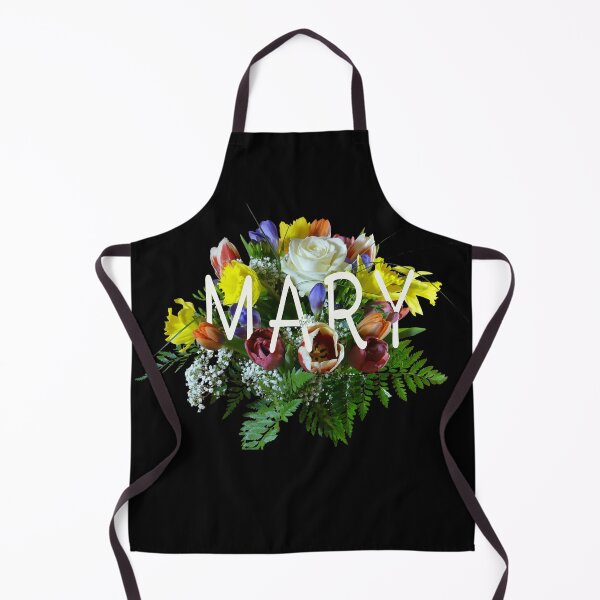 Item preview, Mary name with flowers designed and sold by Areashor.