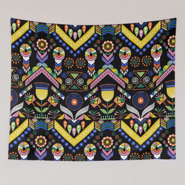 Item preview, Seamless African pattern. Ikat geometric folklore ornament. designed and sold by Paphawarin.
