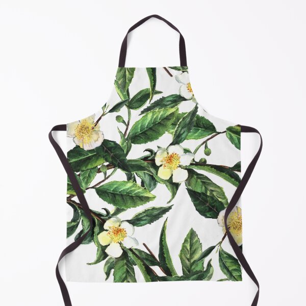 Item preview, Tea Camellia Watercolor Pattern designed and sold by Anna  Yudina.