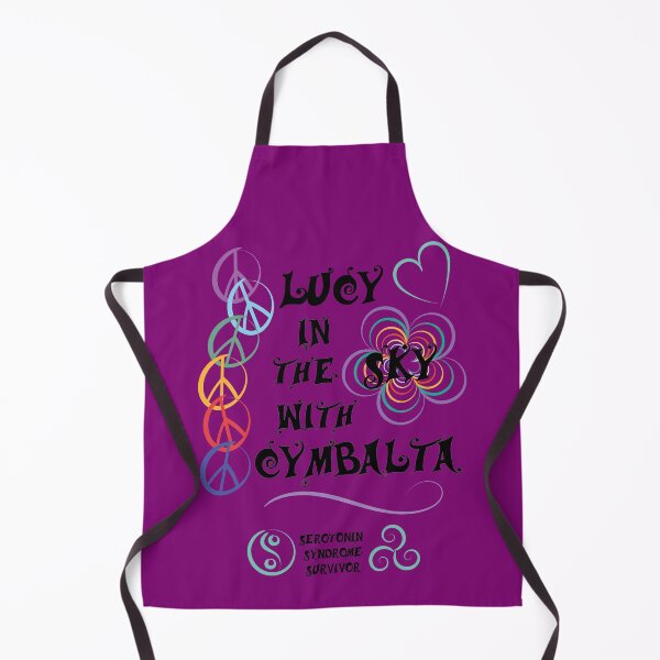 Item preview, Lucy In the Sky with Cymbalta- Invisible Illness Awareness - Hippie Edition designed and sold by The Chronic's Chronicles.