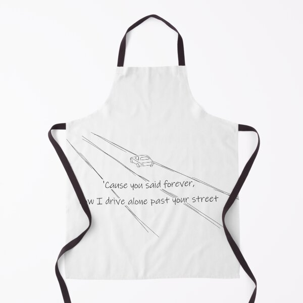 Item preview, 'Cause you said forever, now I drive alone past your street (black) designed and sold by Laura Piedrafita.