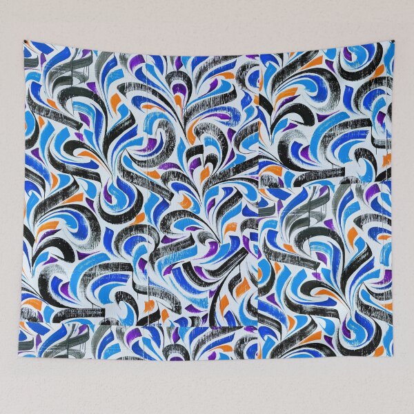 Item preview, Creative Colorful Triangular Pattern designed and sold by Mycxh.