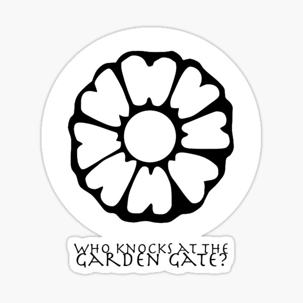 Item preview, Who Knocks at the Garden Gate? designed and sold by kaylakirkendall.