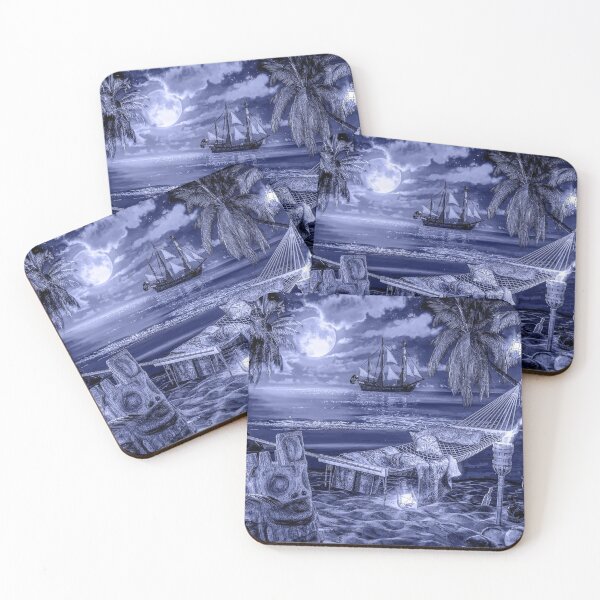 Item preview, Tropical Hideaway Monochrome designed and sold by DavidPenfound.