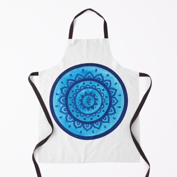 Item preview, Mandala throat chakra designed and sold by Sandra Steinke.