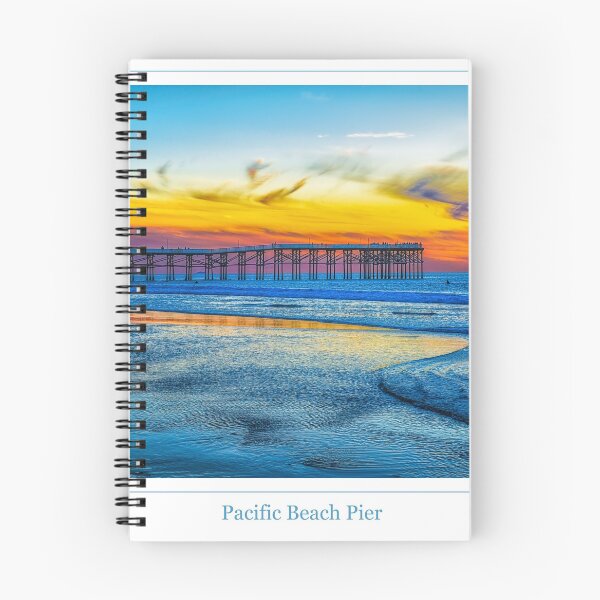 Item preview, Pacific Beach Pier at Sunset designed and sold by Fernando Margolles.