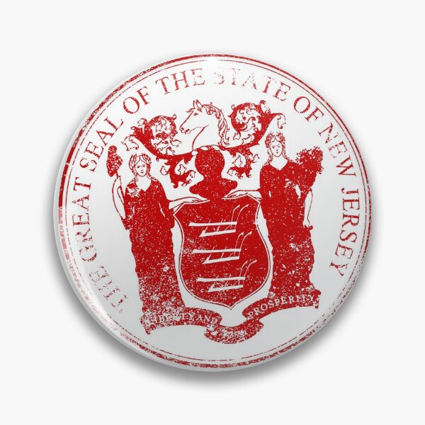 Item preview, New Jersey seal rubber stamp designed and sold by deepakrode7.