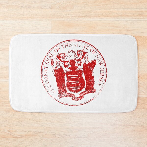 Item preview, New Jersey seal rubber stamp designed and sold by deepakrode7.