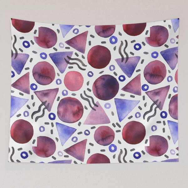 Item preview, Bright abstract geometric pattern designed and sold by Anna  Yudina.