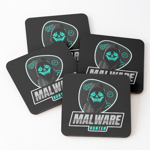 Item preview, Malware Hunter Dark Neon 2 designed and sold by clubtee.