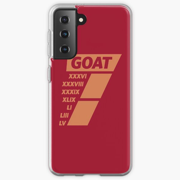 Limited Edition GOAT 7 Rings Shirt, 7 Times Super Bowl Champs Shirt, Mug, Hoodie, Sticker, Throw Blanket, Tapestry & Mask! Samsung Galaxy Soft Case