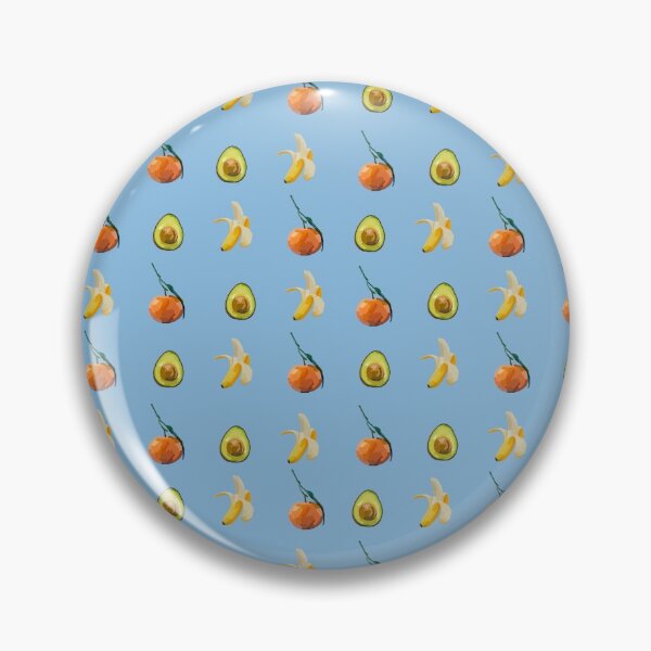 Item preview, Obsession for fruits blue designed and sold by suzannenessi.
