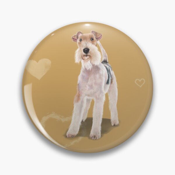 Item preview, The Fox Terrier (Yellow) designed and sold by Elspeth Rose Design.