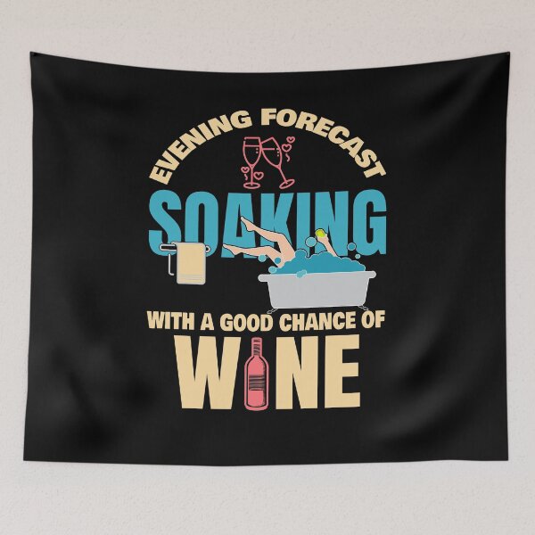 Item preview, Evening Forecast Wine designed and sold by MoonsmileProd.