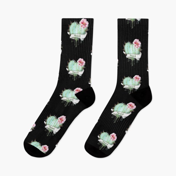 Item preview, heart cactus,succulent, succulents lovers, plant lovers, pink flowers designed and sold by Collagedream.