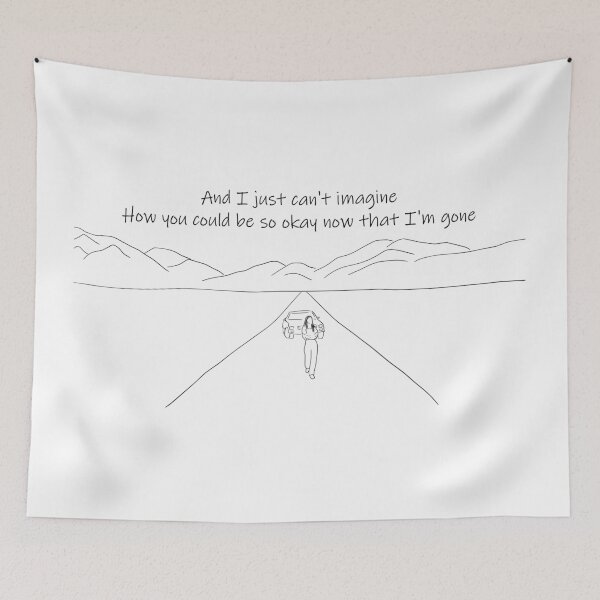 Item preview, How you could be so okay now that I'm gone (black ver. 1) designed and sold by Laura Piedrafita.