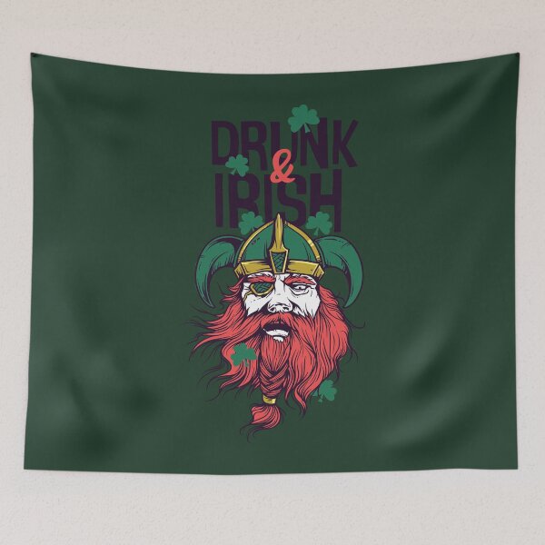 Item preview, Drunk And Irish designed and sold by tpixx.