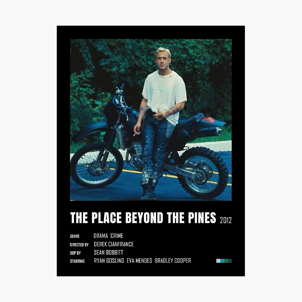 The Place Beyond The Pines Minimalist Poster Poster By Tp51designs Redbubble