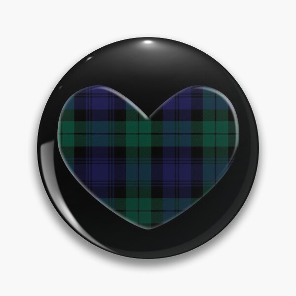 Item preview, Blackwatch Modern | Scotland | Cute Tartan on Black designed and sold by cutetartanshop.