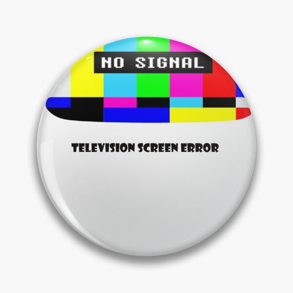 Item preview, television screen error t-shirt designed and sold by BILAL SHU12.