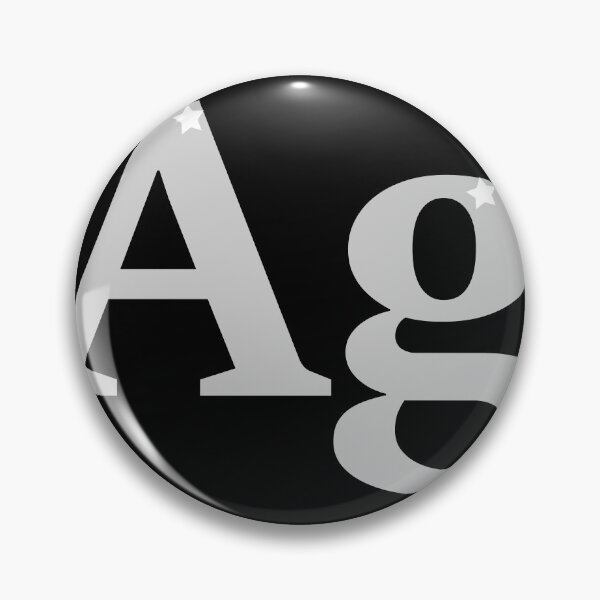 Item preview, Ag - the sign of silver with a little star designed and sold by EnjoyMyTees.