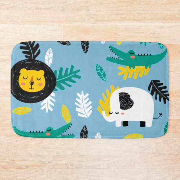 Item preview, Animals in the jungle pattern designed and sold by mcamedia.