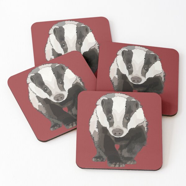 Item preview, Red Badger by www.BeeFoxTree.com designed and sold by BeeFoxTree.