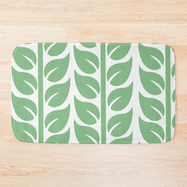 Item preview, Simple Leafy Design in White designed and sold by leashonlife.