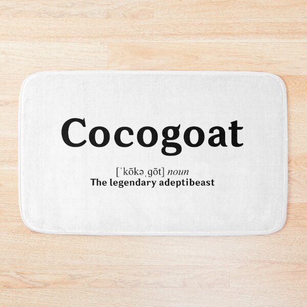 Item preview, Cocogoat black designed and sold by DRKNT.